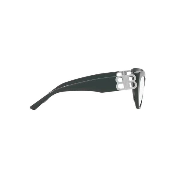New Balenciaga BB0312O 005 Gray Cat-Eye Glasses with Silver main image 6